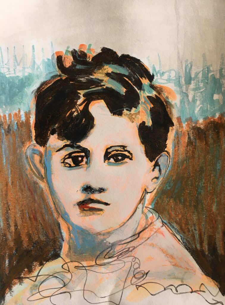 Portrait de Proust - Stéphanie de Malherbe